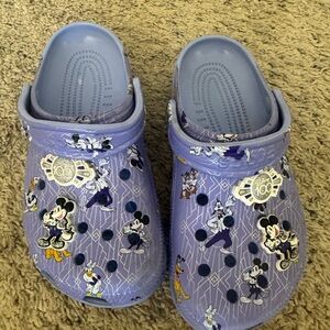 Disney Themed Purple Clogs
